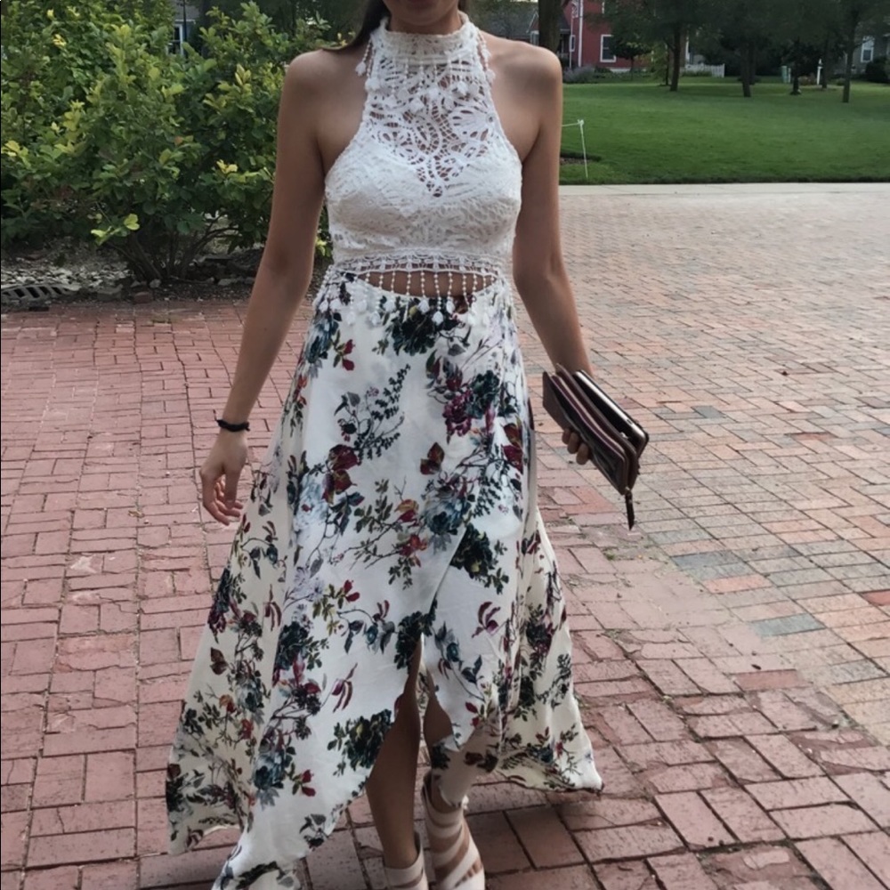 Uptown American floral dress